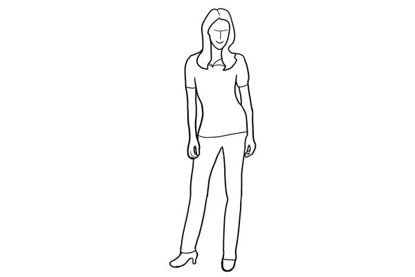 Пропорции подростка для рисования