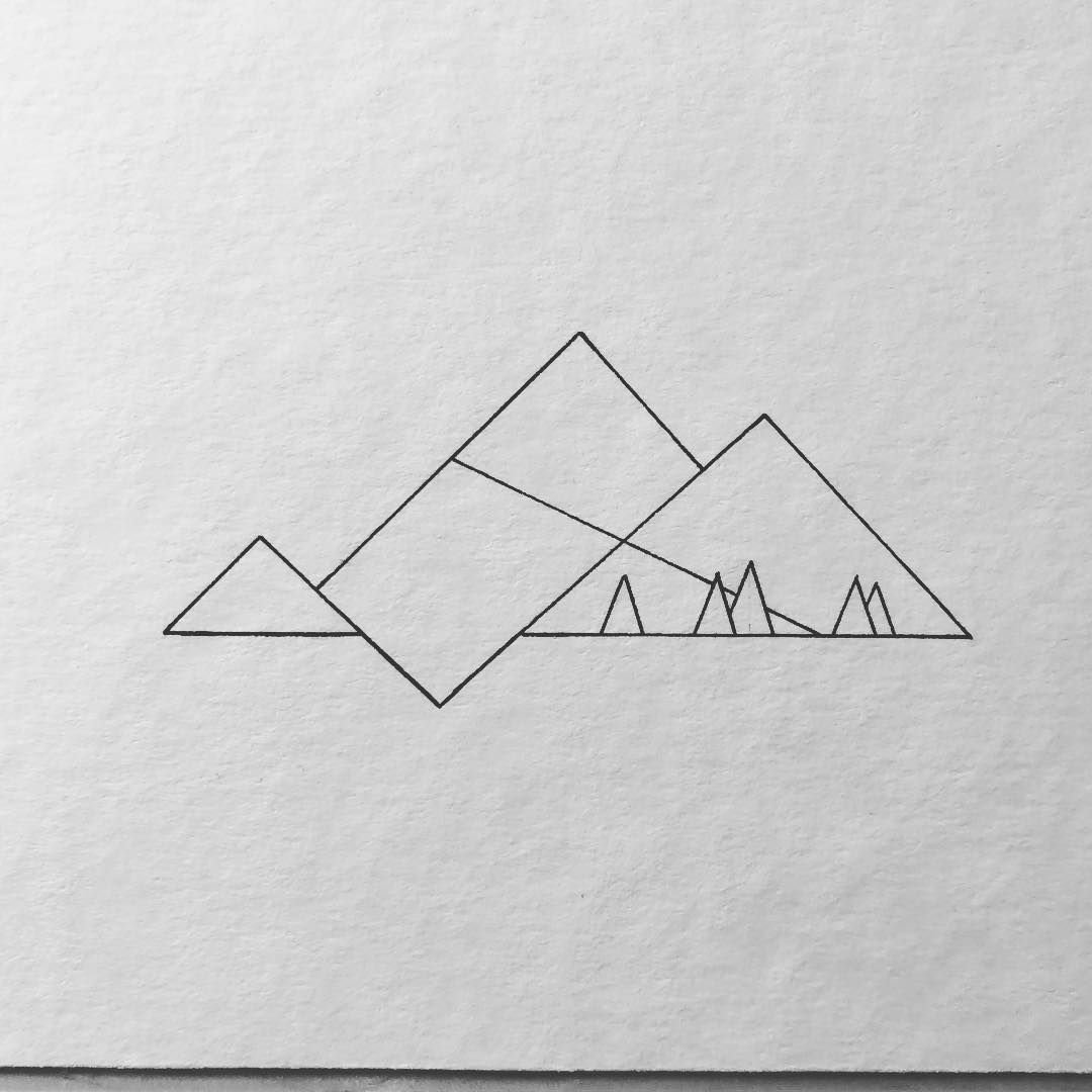 Горы из треугольников