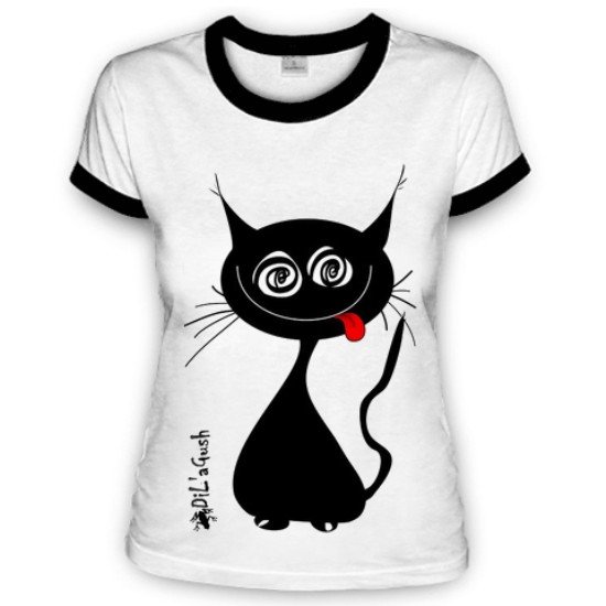 Макет рисунка на футболку