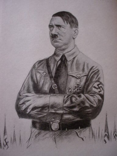 Рисунки Гитлера Адольфа