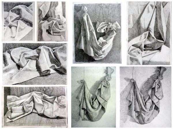 Горизонтальная драпировка