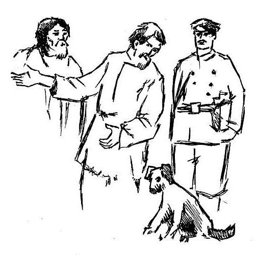 Лошадиная фамилия Чехов иллюстрации