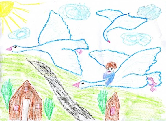 Нильс гуси лебеди