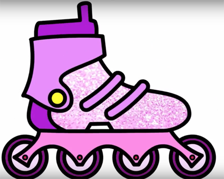 Ролики мультяшные