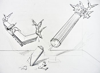 Инсталляция зарисовка