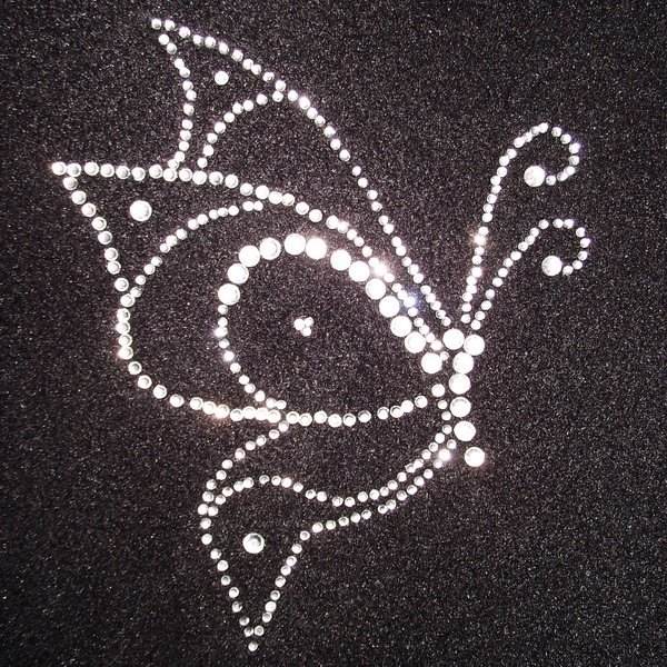 Узоры стразами