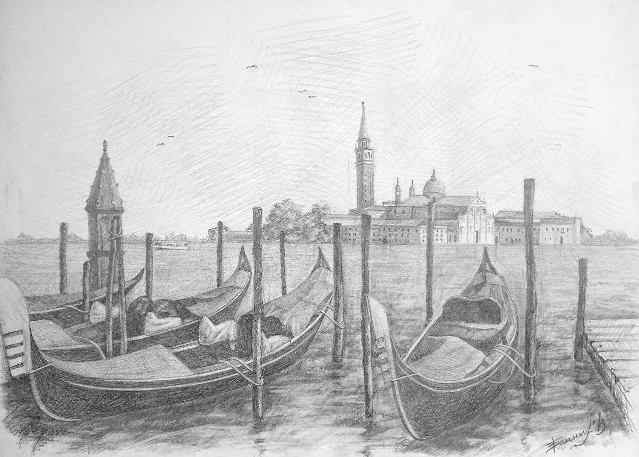 Итальянский карандаш. Венеция Баркарола гондола. Шуберт Баркарола рисунок. Венеция карандашом. Венеция рисунок карандашом.