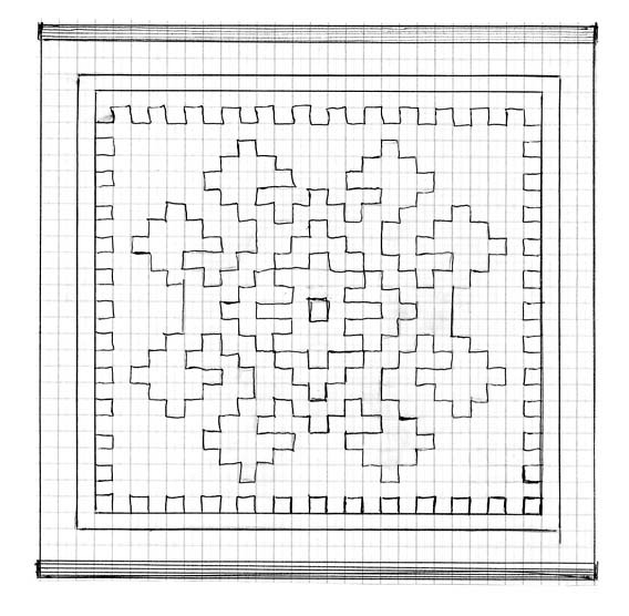 Ковер с орнаментом