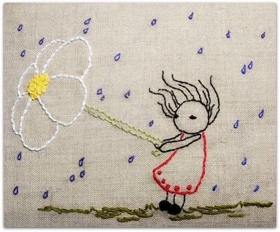 Вышивка тамбурным швом для начинающих