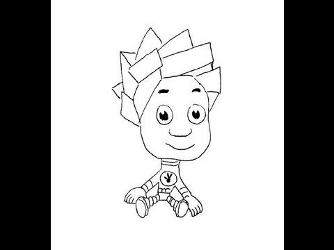 Нолик раскраска простая