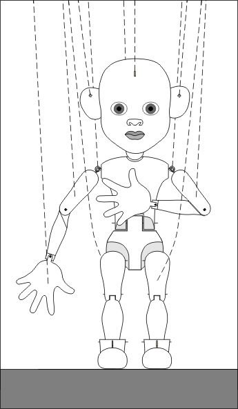 Эскиз куклы для театра