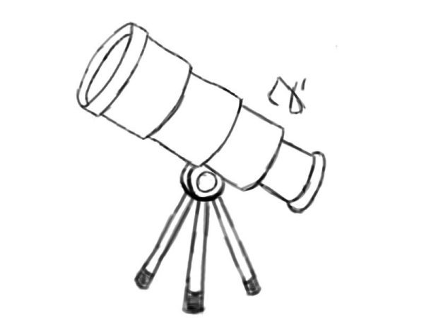 Шаблон телескопа для вырезания