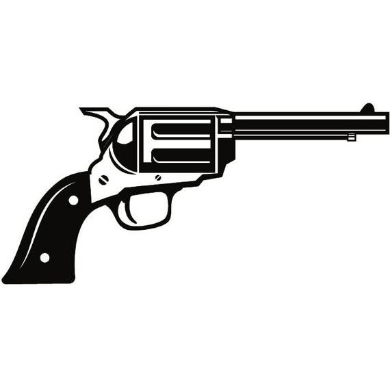 Револьвер нарисованный