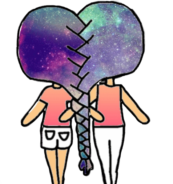 Рисунки для срисовки лёгкие парные