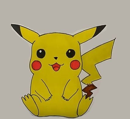 Рисунок на тему Пикачу