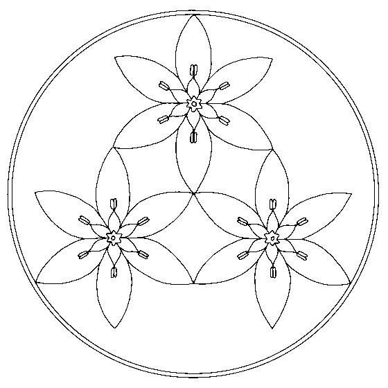 Простой рисунок на тарелках (48 фото)