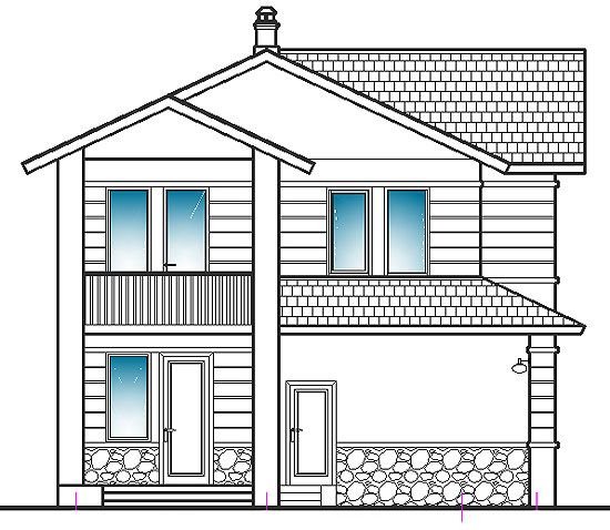 Дом раскраска