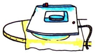 Утюг рисунок для детей простой (36 фото)