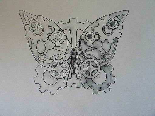 Орнамент в стиле стимпанк