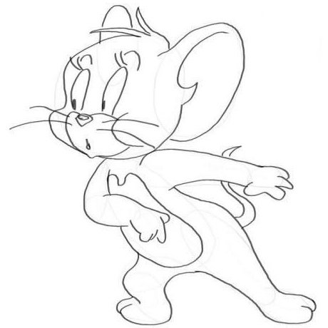 Том и Джерри для рисования