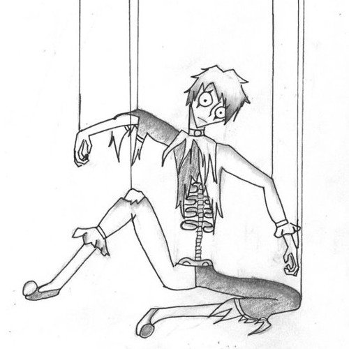 Рука с марионеткой