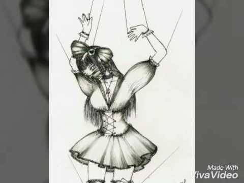 Марионетка для срисовки