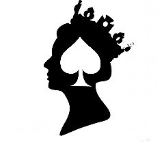 Значок пиковой дамы