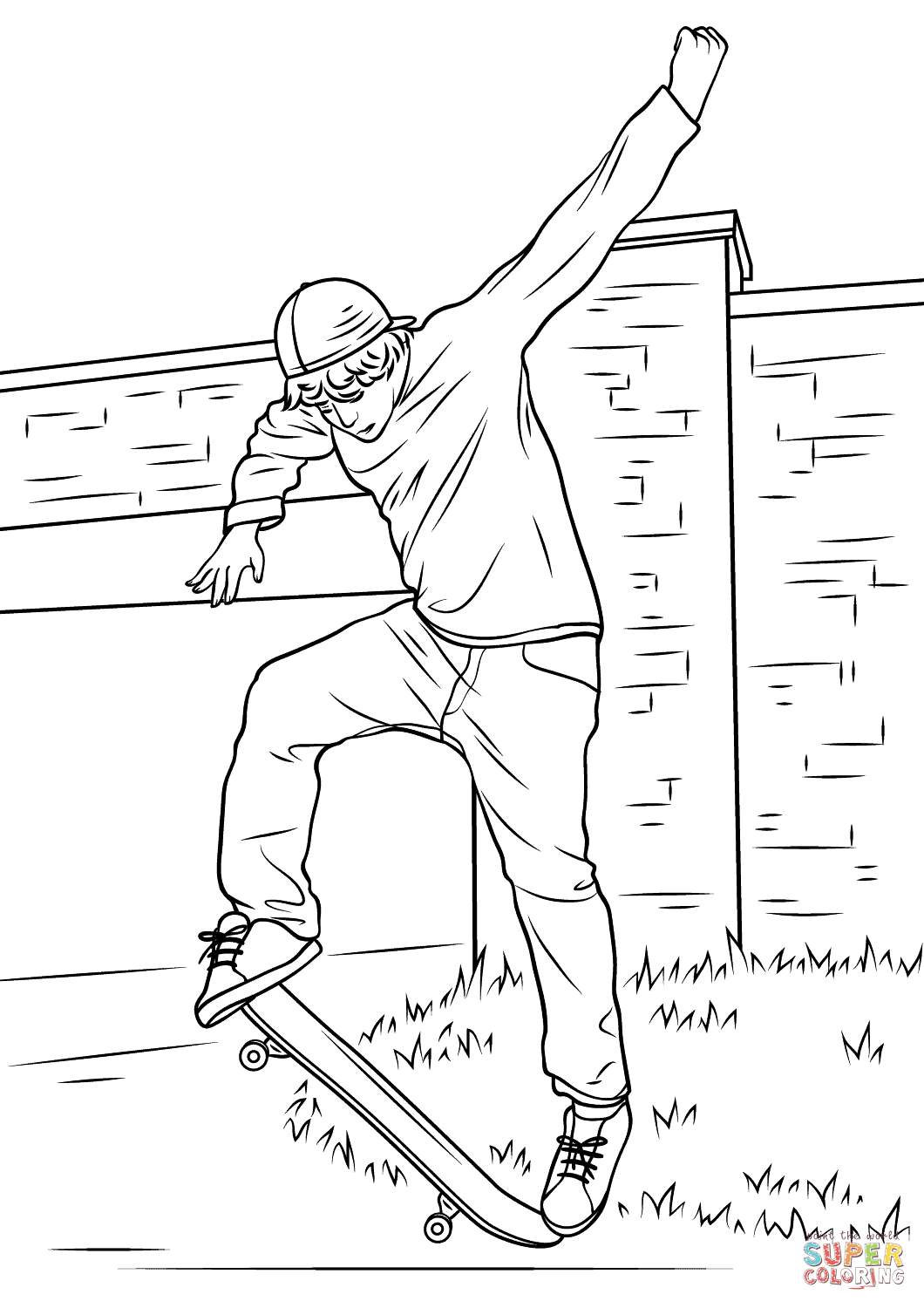 Скейтеры рисунки