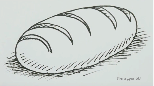 Каравай карандашом