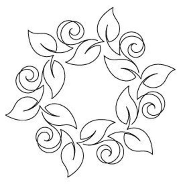 Контурный орнамент