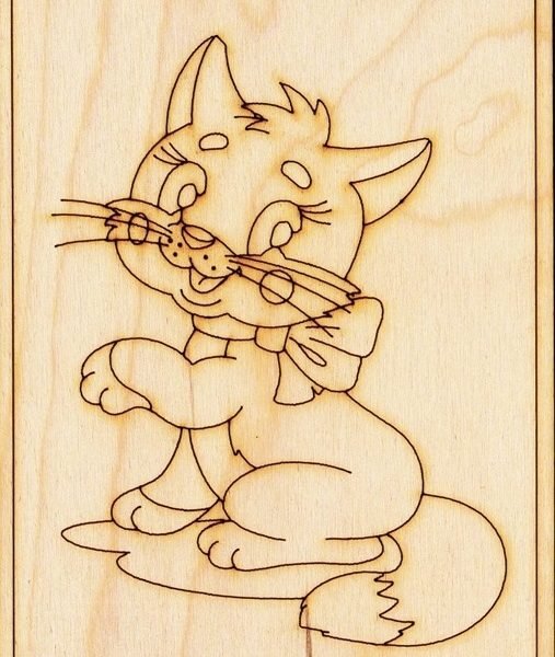 Шаблоны для выжигания для детей