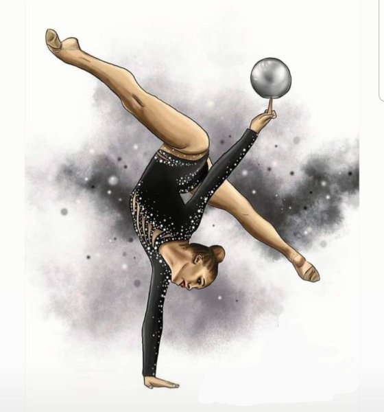 Гимнастка карандашом