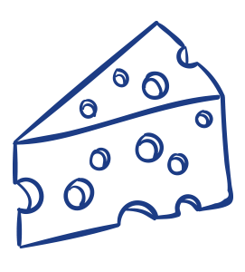 Сыр раскраска