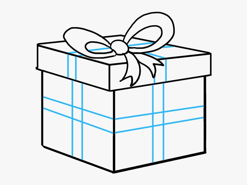 Картинки подарки карандашом. Рисование подарочной коробки. Нарисованный подарок коробка. Коробка с подарком рисунок. Подарок коробка для рисования.