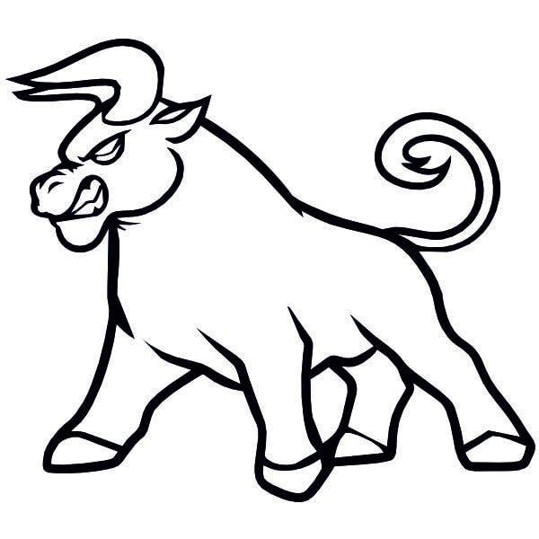 Рисунок быка карандашом для срисовки