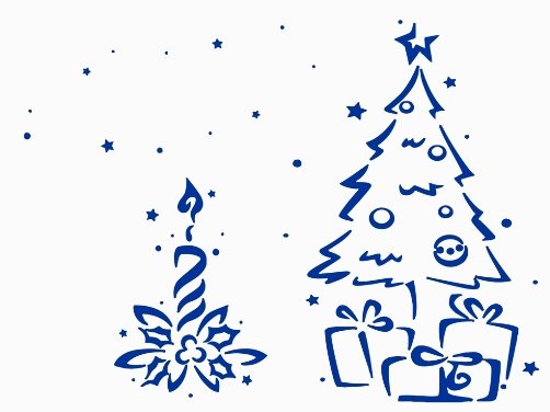 Новогодние узоры нарисовать