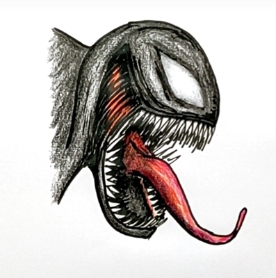 Эскиз Веном и Карнаж