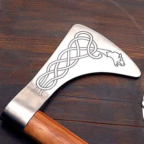 Тату волк трайбл эскиз