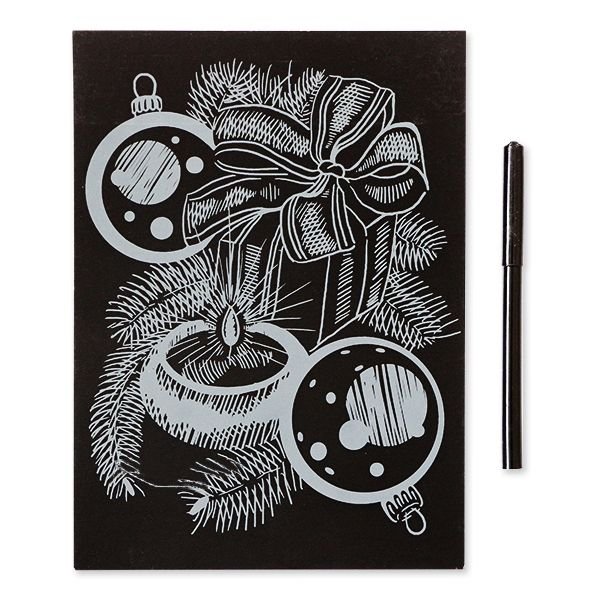 Гравюра на картоне для детей