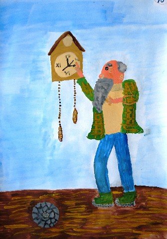 Сказка о потерянном времени рисунок