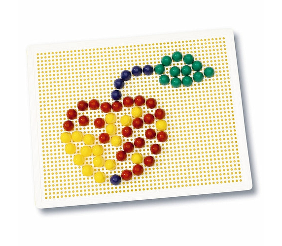 Узоры из мозаики для детей