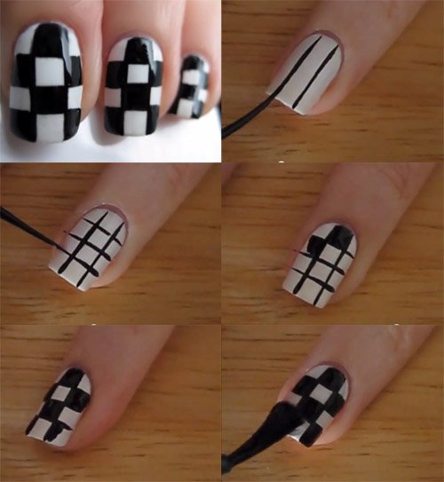 Шеллак черно белый