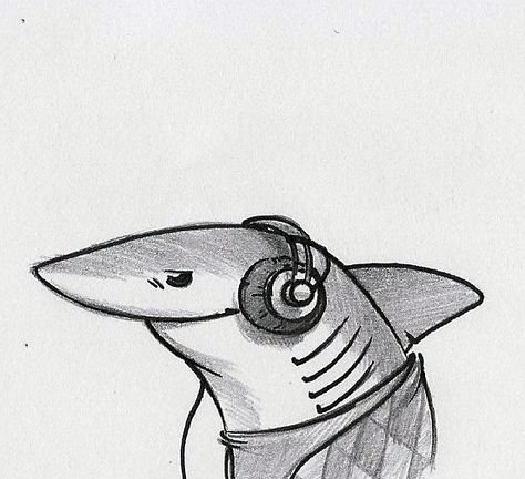 Акула из Икеи гача лайф на белом