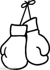 Аппликация боксерские перчатки