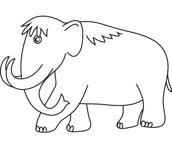 Нарисовать мамонта