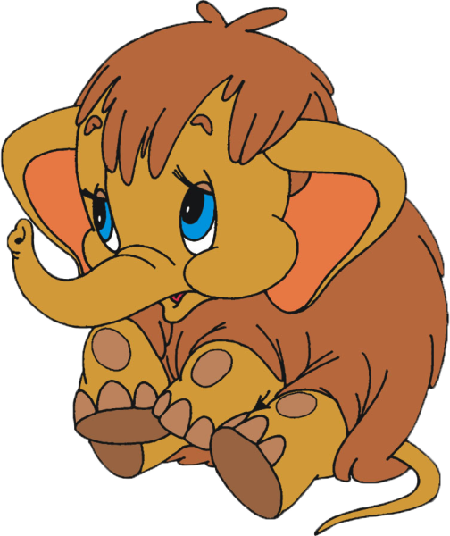 Мамонт поэтапное рисование