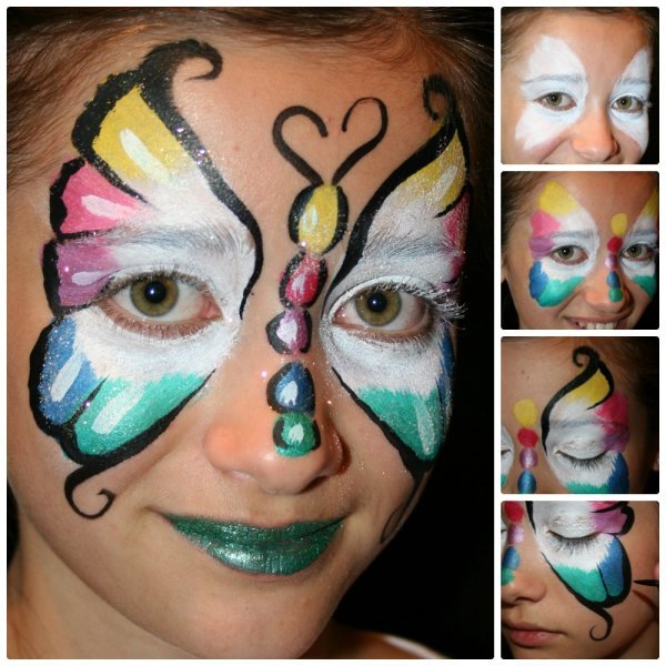 Идеи аквагрима для детей