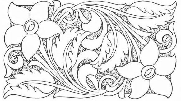 Трафареты для чеканки