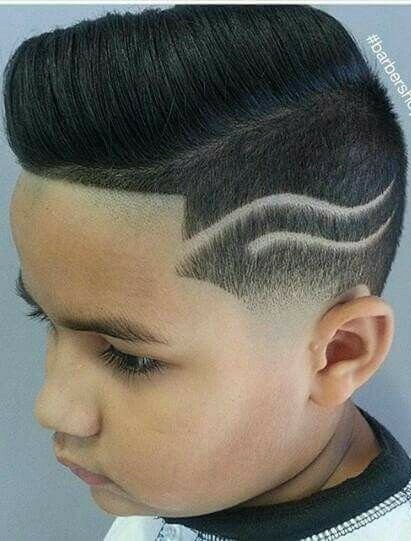 Стрижки для мальчиков с узорами
