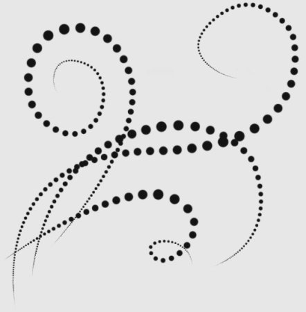 Орнамент из точек